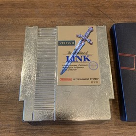 Zelda II The Adventure of Link Nintendo NES Cartucho Dorado