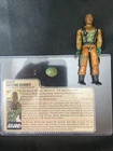 G.I. Joe 1984 Roadblock Broken Crotch With File Card Not Complete