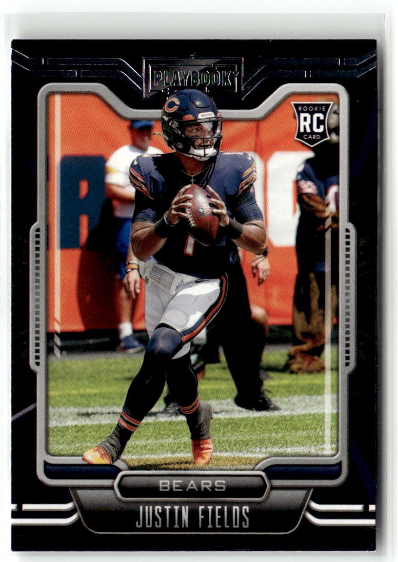 2021 Panini Playbook #108 Justin Fields