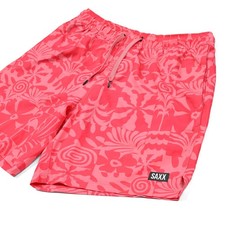 Saxx Swim Trunks Hybrid Shorts Men  s Medium Oh Buoy 2N1 Lined Ballpark Pouch