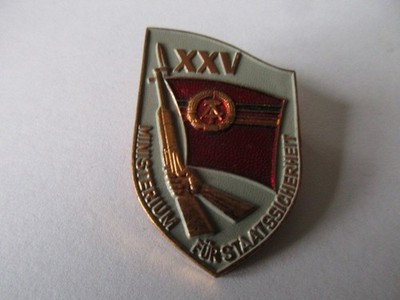 DDR  NVA MFS Abzeichen 25 Jahre