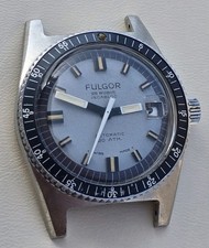 Vintage Watch Sub Diver Fulgor Automatico Swiss
