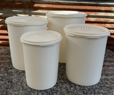 VTG Nesting Tupperware Servalier Canister  Se...