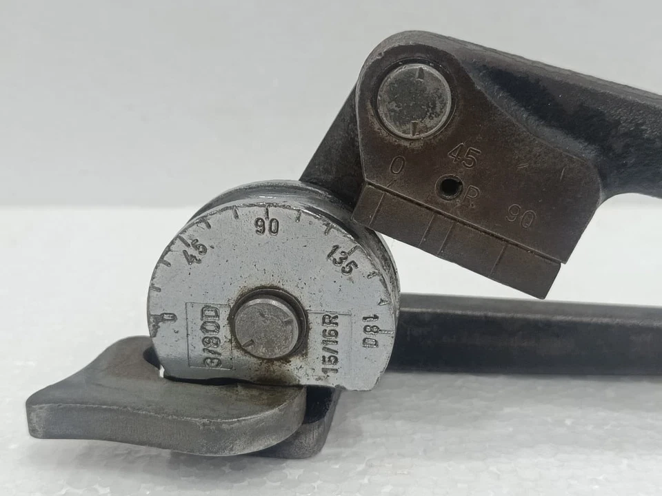 RIDGID 406 3/8 IN OD 5/16 R INSTRUMENT TUBE BENDER 90 TO 180 DEGREE CAPACITY - Image 4 of 4