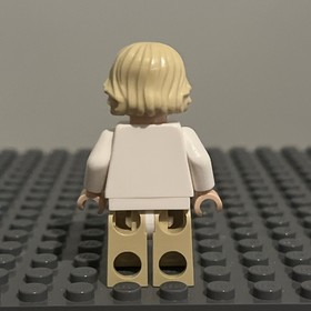 LEGO Star Wars Luke Skywalker Minifig Gray Visor on Reverse Head 7965 sw0335 1Z