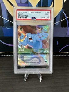 ロルカナ Lorcana エンチャンテッド enchanted ジニー PSA Enchanted Genie Lorcana | eBay