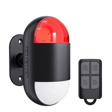 Motion Sensor Alarm Indoor: Wireless Motion Detector Alarm with Siren  Strob...