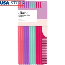 Bulk Rat Tail Combs 12 Pack Hairstyling Sectioning Teasing & Parting Hair New