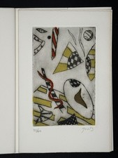 🌓 Livre d'artiste Henri Goetz Picabia accuse ex 27/40 signé 1986