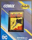 2023 Comix ‘Batman’ 1 Ounce Silver Coloured Bar Coin 5000 Mintage