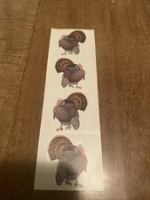 Mrs. Grossman's Stickers Turkey Turkeys~