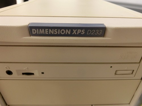 Dell Dimension XPS D233 Desktop Pentium II 233 Mhz 320mb - Windows 98 Vintage - Bild 5 von 21