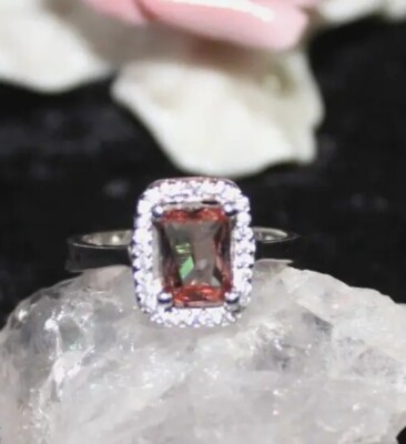 Silberring Damenring Ring Silber 925 mit Spinel 57 (18,1 mm Ø)