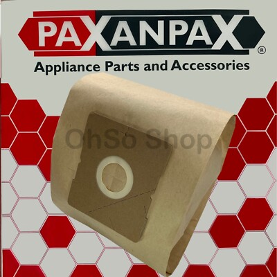 DAEWOO Vacuum Cleaner Bags x5, VCB005 Type - Fortis RC406, RC407, RC450, RC505