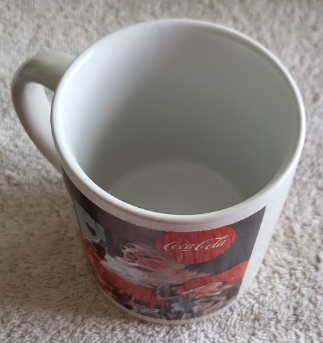 Taza o taza de café The Coca Cola Company 1997 Santa Claus & Elves Workshop - Imagen 3 de 4
