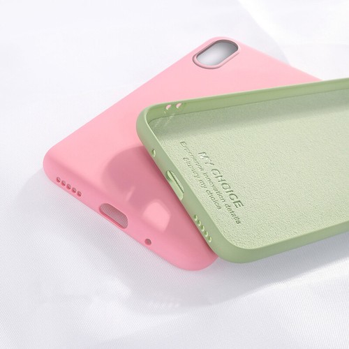 Funda protectora de teléfono de piel suave para Apple iPhone 14 Pro Max 13 12 11 XR Xs Max 7 8 - Imagen 11 de 19