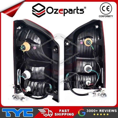 TYC Pair LH+RH Tail Light Lamp (With RR) For Nissan Pathfinder R51 2005-2013 - Picture 3 of 5