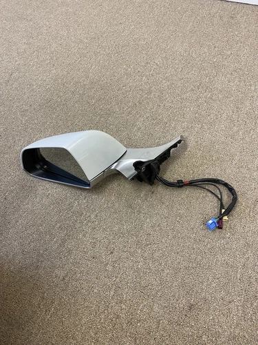 2017-2023 OEM Tesla Model 3 Left Driver Side View Mirror Assembly White PPSW