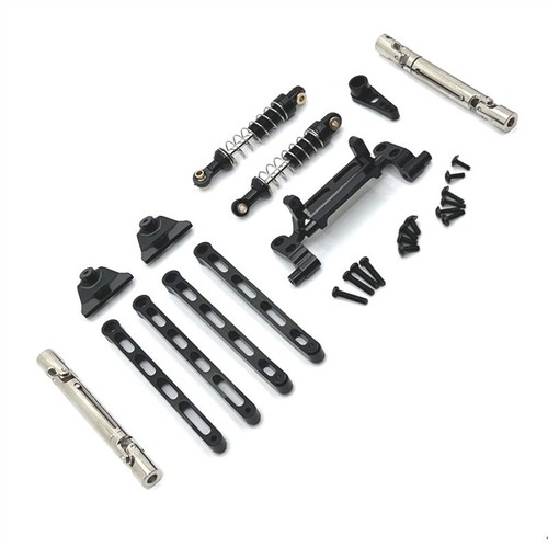 Metal Frame/Tires/Axle Assembly/Shock Upgrades Kits for MN 1/12 LC79 MN82 RC Car - Picture 4 of 42