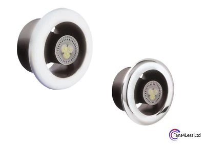 AirTech-UK Inline Bathroom Loft Extractor Fan Kit With LED Light And Run On Timer 100mm 4 - View #13