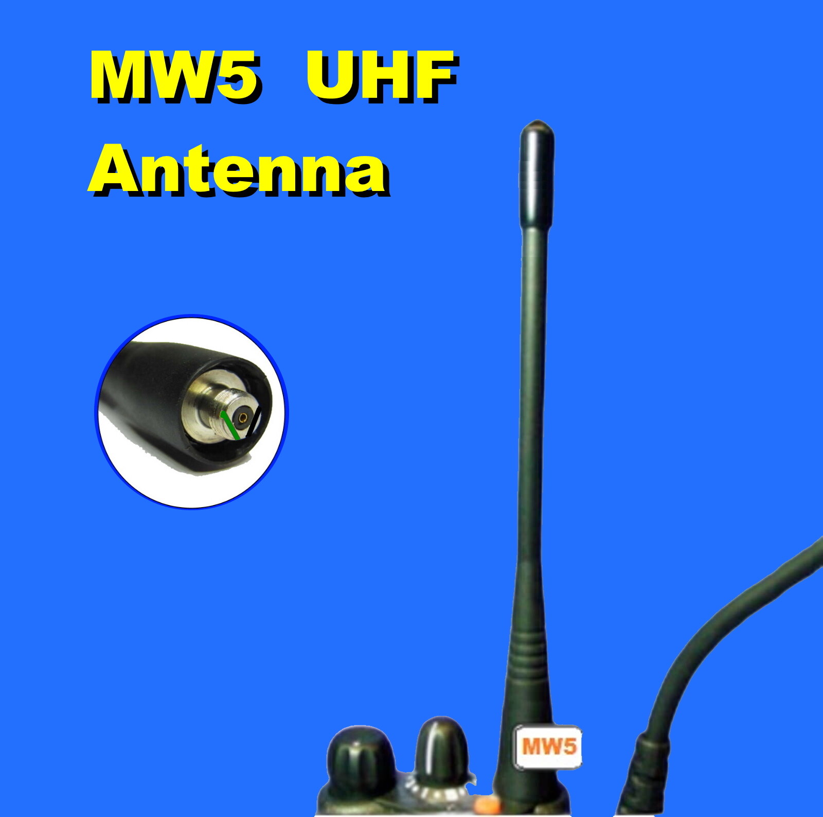 Antenne Motorola 7 Pouces 800 MHz - Pour HT1000, XTS5000, MTS2000