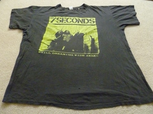 7 Seconds Vintage XL Size Shirt 1989/1990 Soulforce Revolution US Tour Punk