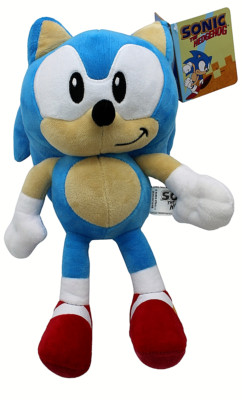 SONIC The Hedgehog - SONIC Plüsch Figur Kuscheltier ca. 30 cm Groß NEU
