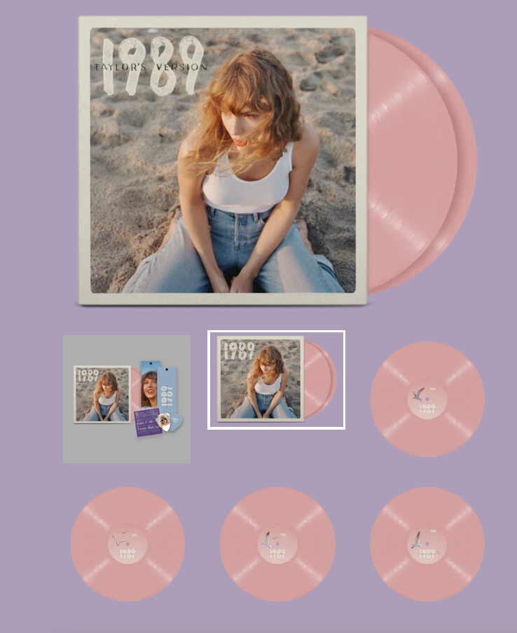 1989 (Taylor's Version) 限定版レコード ピンク Taylor Swift - 1989 (Taylor's Version) [Rose Garden Pink
