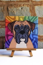Boxer Keramische Untersetzer Fliese