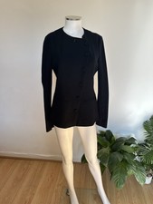 Zara Navy Blazer Dior Style With Buttons Very Premium Line Brand New Size 8 S