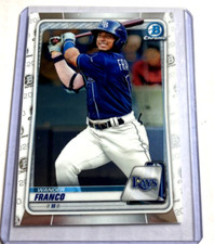 2020 Bowman Chrome #BCP-1- WANDER FRANCO Rookie RC Card.. rookie card picture
