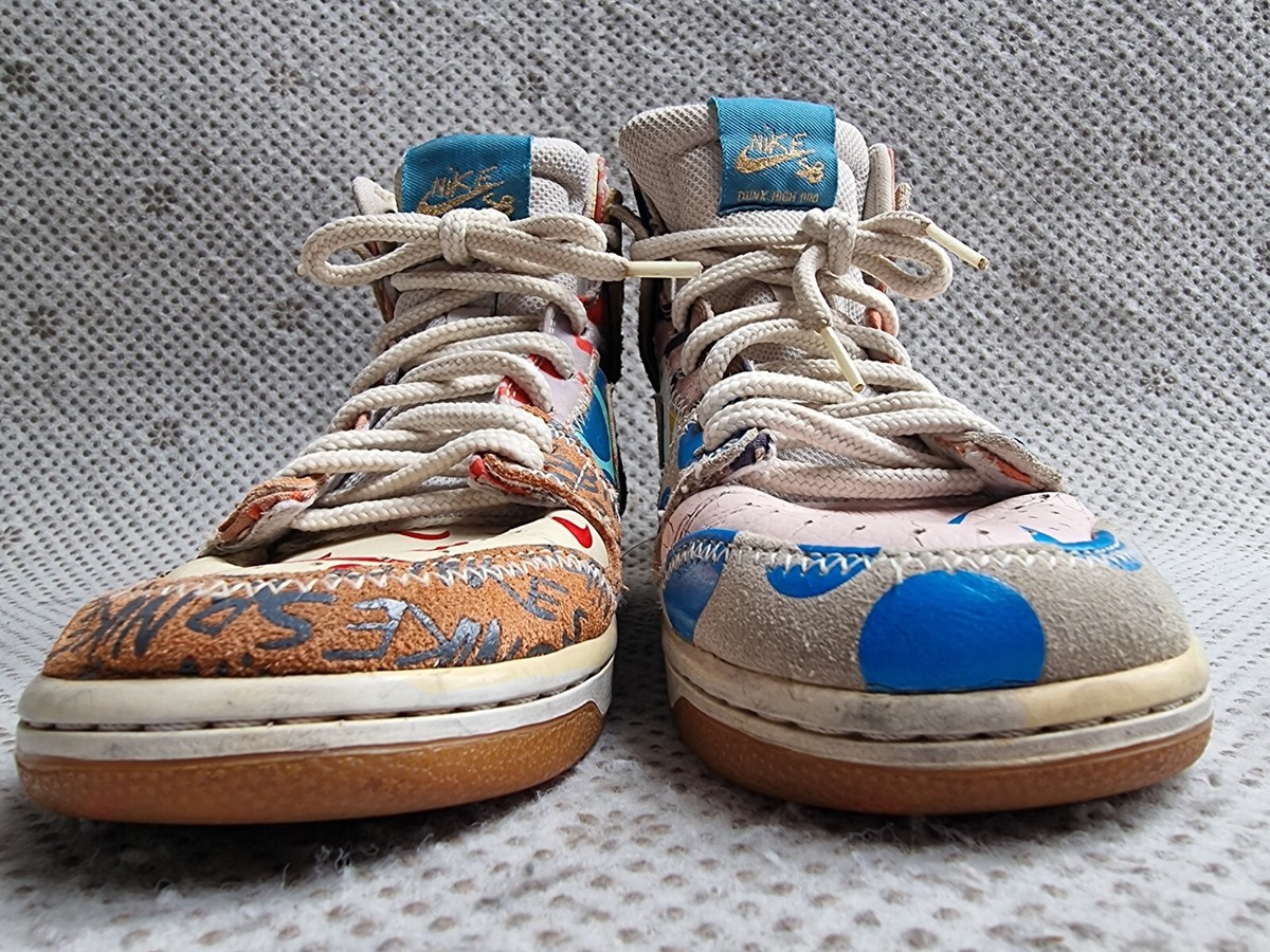 Nike SB Dunk High x Thomas Campbell What TheDunk Made in Nike SB Dunk High x Thomas Campbell What TheDunk Made in