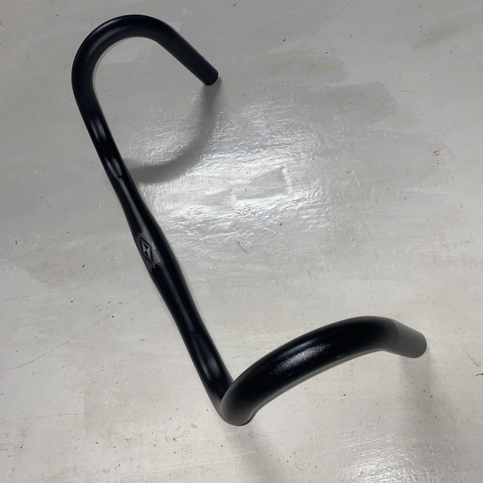 Manillar barra caída bicicleta SunLite 31,8 x 420 mm negro aleación bicicleta Foto 3 de 4