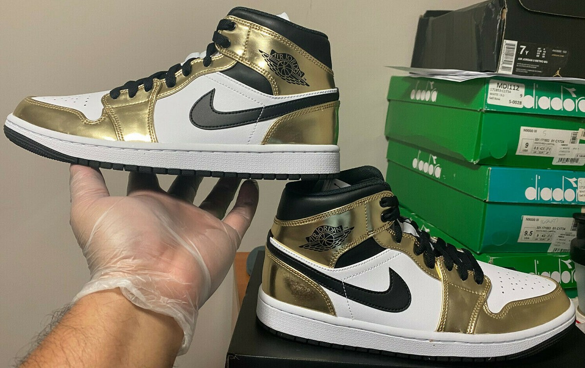 Air Jordan 1 MID SE’メタリックゴールド DC1419-700 s-l400.jpg