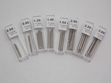 Lame cacciaviti 3 pezzi acciaio inox ricambio orologiaio Spare Blade qualita'