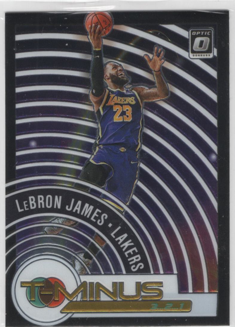 2020-21 Panini Donruss Optic LeBron James T-Minus | eBay