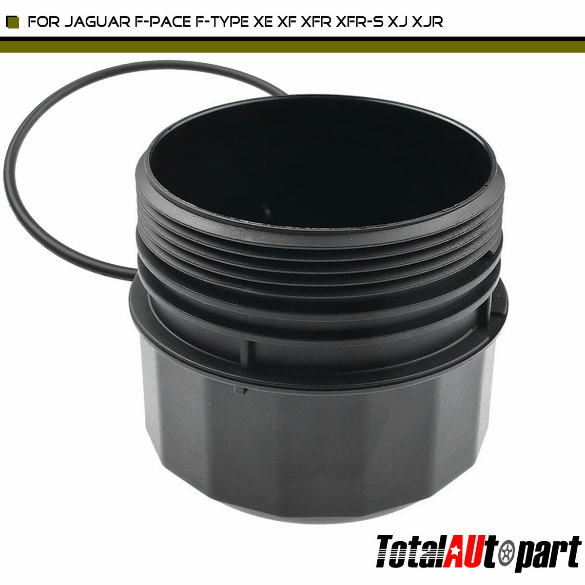 Oil Filter Housing Cap for Jaguar F-Pace F-Type XE XF XJ XJR 3.0L