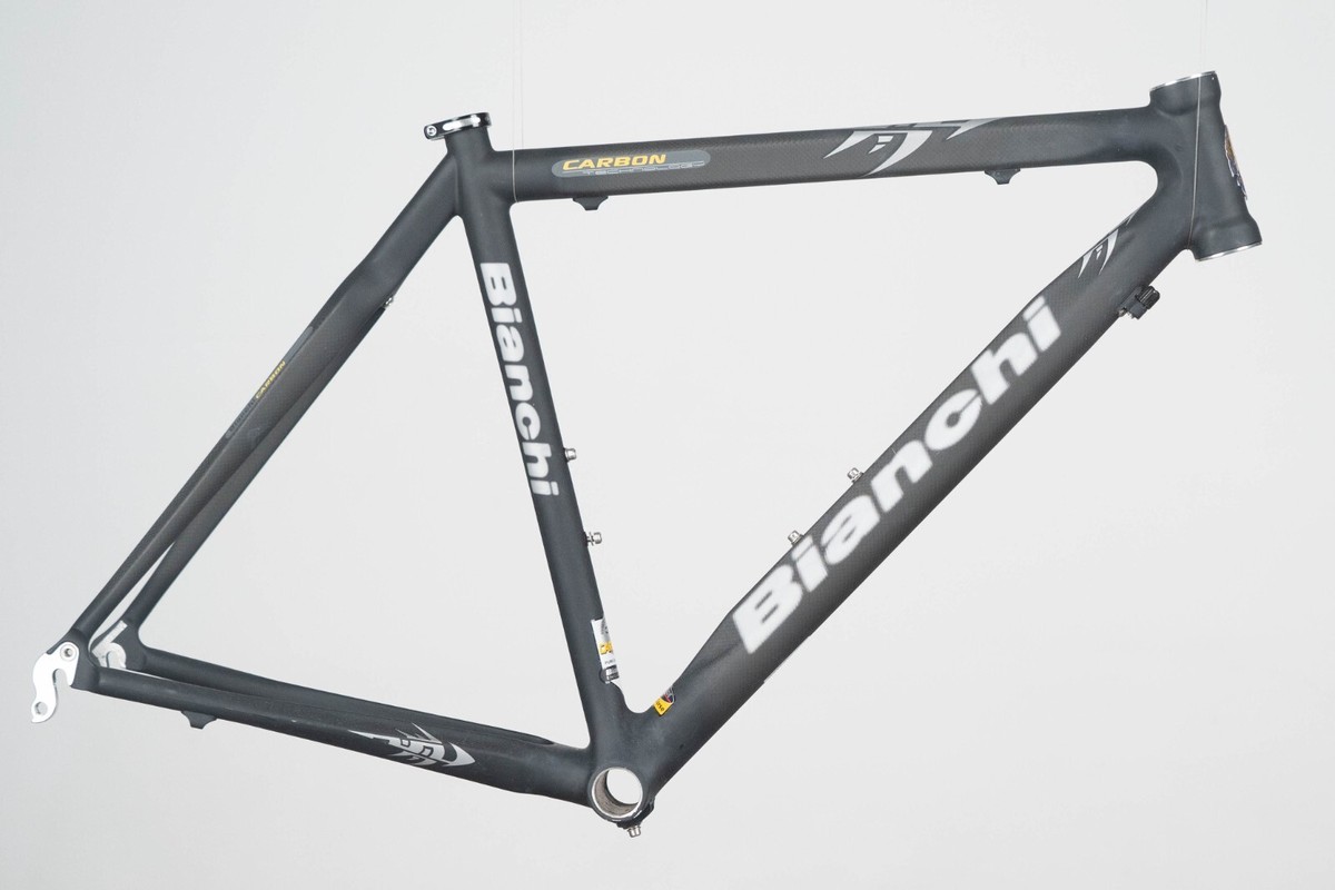 NOS BIANCHI CARBON 3D FRAMESET VINTAGE ROAD RACING BICYCLE
