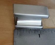 Box of 10 Alzassbg Brushed Satin Nickel, Cabinet Hardware Handle Knob, Pull