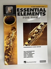 Hal Leonard Essential Elements for Band - Bass Clarinet Book 1 with EEi 