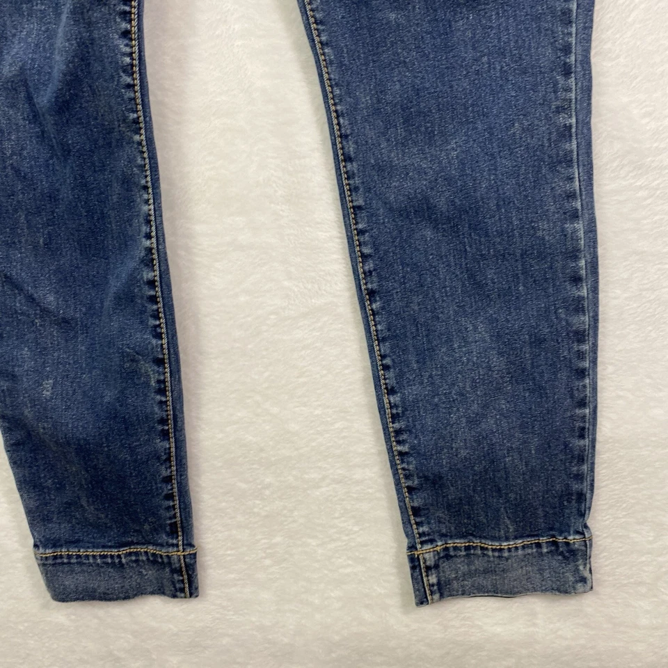 Pantalones de mezclilla para mujer Poetic Justice ajustados al tobillo talla 32 cintura 29 entrepierna Foto 4 de 4