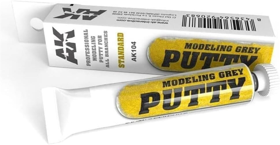 AK Interactive Modelling Grey Putty 20 ml Ak104 Modellismo Tamiya