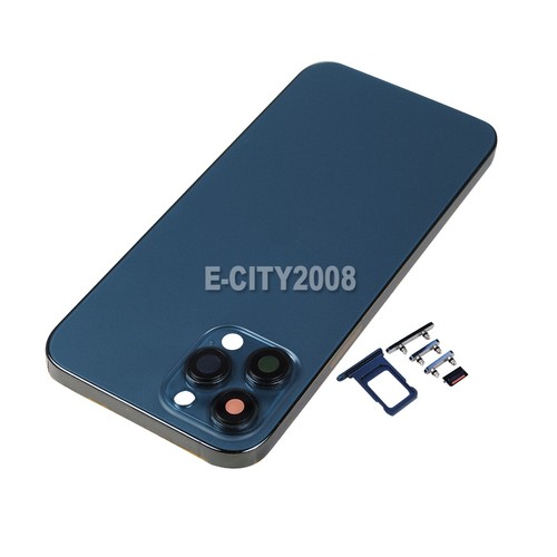 Back Glass Housing Frame Replacement For Apple iPhone 12 Pro Max - 第 11/31 張圖片