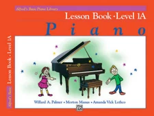 Alfred's Basic Piano Library Lesson Book, Bk 1A - Paperback - GOOD