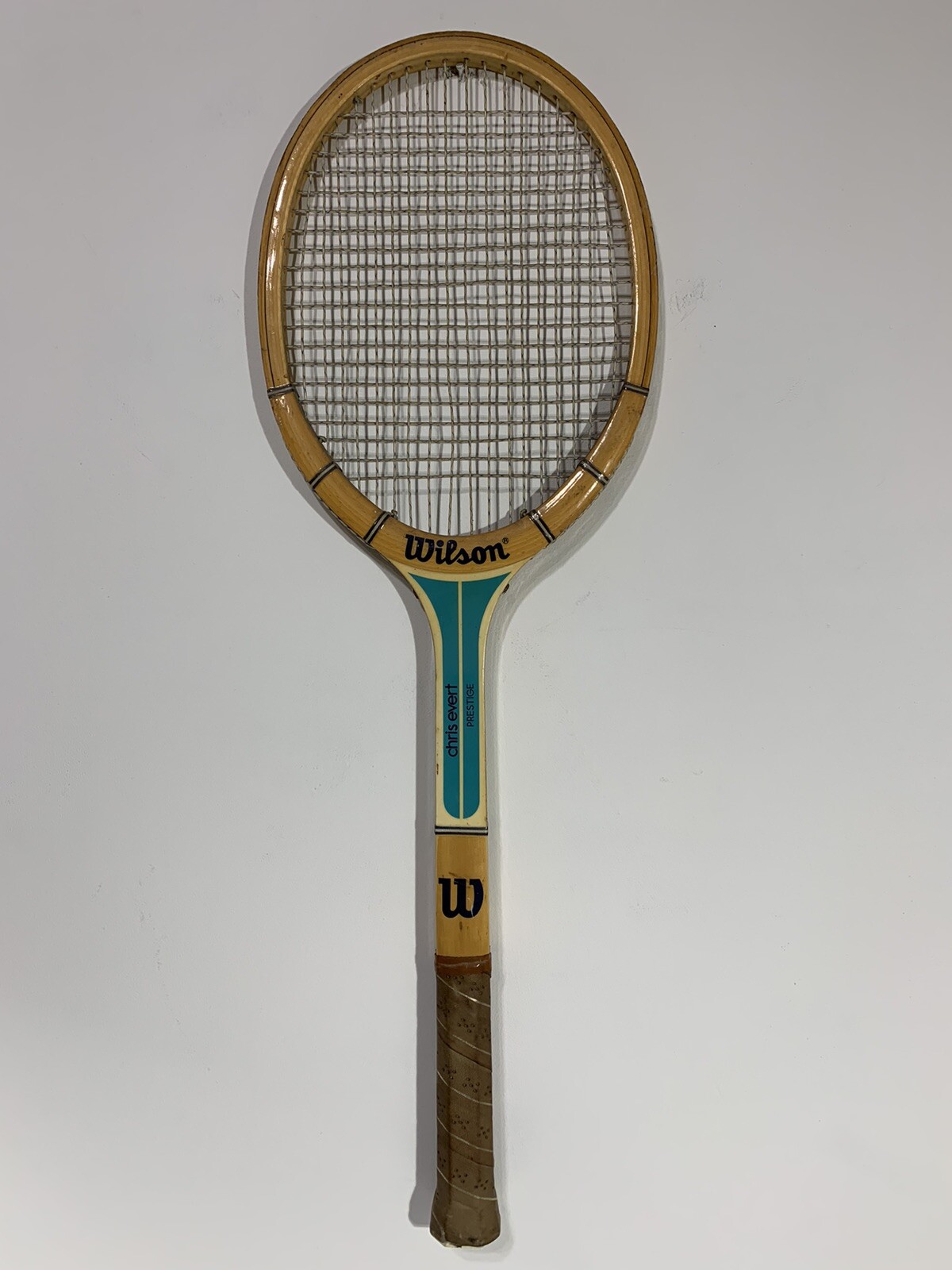Raquette De Tennis Bois Vintage Wilson - Modèle Chris Evert - Occasion Collection