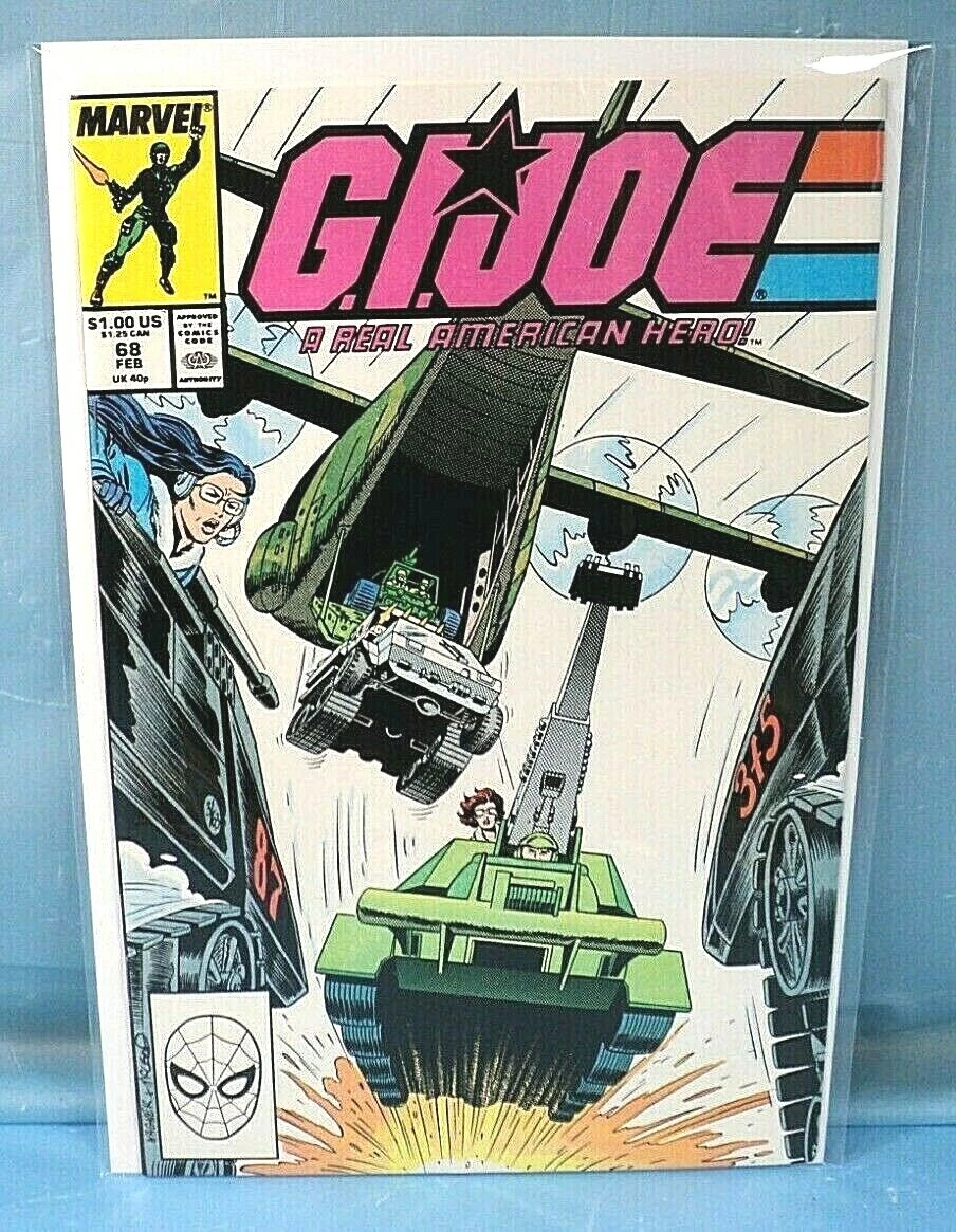 Is This Hero For Real 68 GI Joe A Real American Hero #68 Marvel Comics 7.0 Very Fine. | eBay