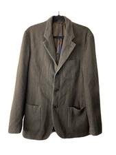 NWT Elie Tahari Cashmere Jacket Men 38 R Blazer Fisher Brown 3 Button $1398