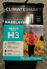 ClimateSmart Performance Base Layer Pants XXL H3 Heavy Weight Pro Extreme -2771