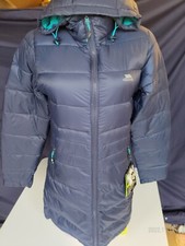 RRP £170 XXS Marge Trespass Female Down Jacket Navy