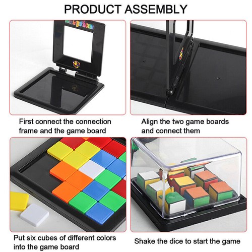 Parentchild interactive Color battle Rubik's cube sports Rubik's cube Wisdom Toy - Picture 5 of 13